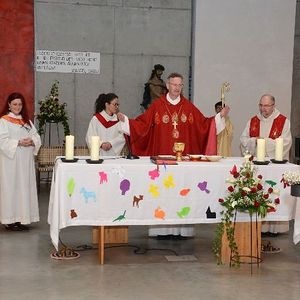 Firmung St. Quirinus und Marcel Callo