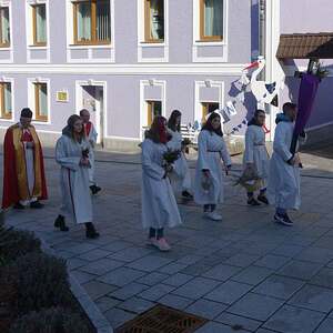 Palmweihe und Palmprozession