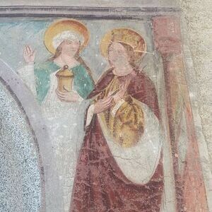 Fresko Maria Magdalena, Viums