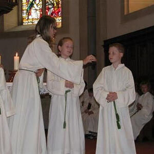 MinistrantInnen - Aufnahme am 27. Juni 2010