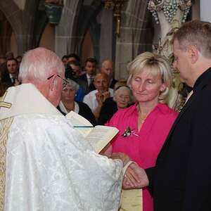 Segnung der Jubelpaare