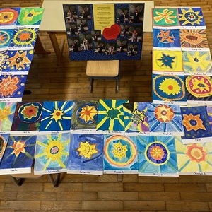 Malen u. Basteln fürs Seniorenheim