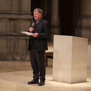 Bischof Manfred Scheuer bei seiner Begrüßung