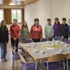 Pfarrcafé der Firmlinge