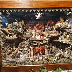 'Kastenkrippe' von Melitta bei Krippenkurs 2006 in Kematen gefertigt