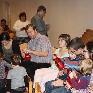 Nikolaus im Pfarrsaal