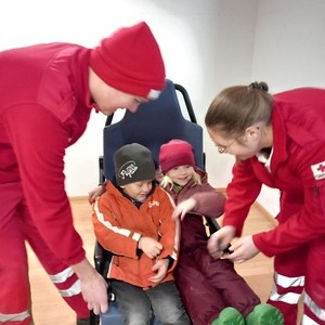 ROKO zu Besuch im Kiga