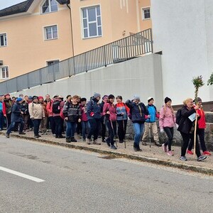 unterwegs auf dem Landschaftsrahmenweg