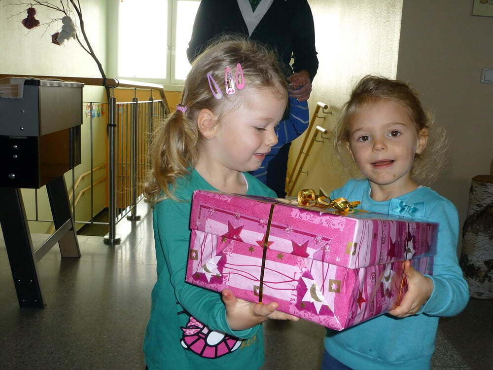 Weihnachten im Schuhkarton 2014 in Traberg