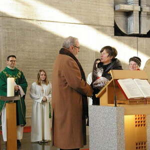 Amtsniederlegung v. Mesner Josef Riedl