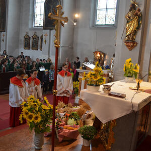 Erntedankfest in der Pfarrkirche Kopfing