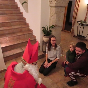 Nikolaus bei den Familien