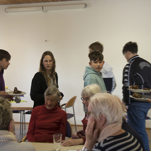 Pfarrcafé der Firmlinge