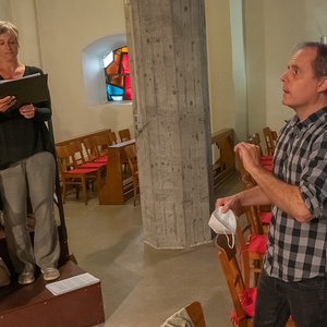 Der Kirchdorfer Kirchenchor durfte Anfang Juli nach langer Zeit wieder einen Gottesdienst musikalisch mitgesalten