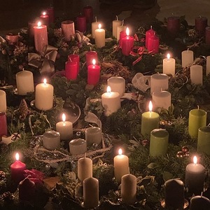 Familienadventkranzsegung