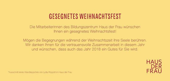 Gesegnetes Weihnachtsfest / Violetta Wakolbinger Gesegnetes Weihnachtsfest