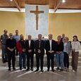 Die Oberösterreich-Delegation in einer Kirche in Mostar