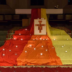 Das erste Taizé-Gebet in Kirchdorf/Krems