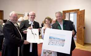 Ausstellung von Herbert Lippert und Ferdinand Reisinger im Stift St. Florian