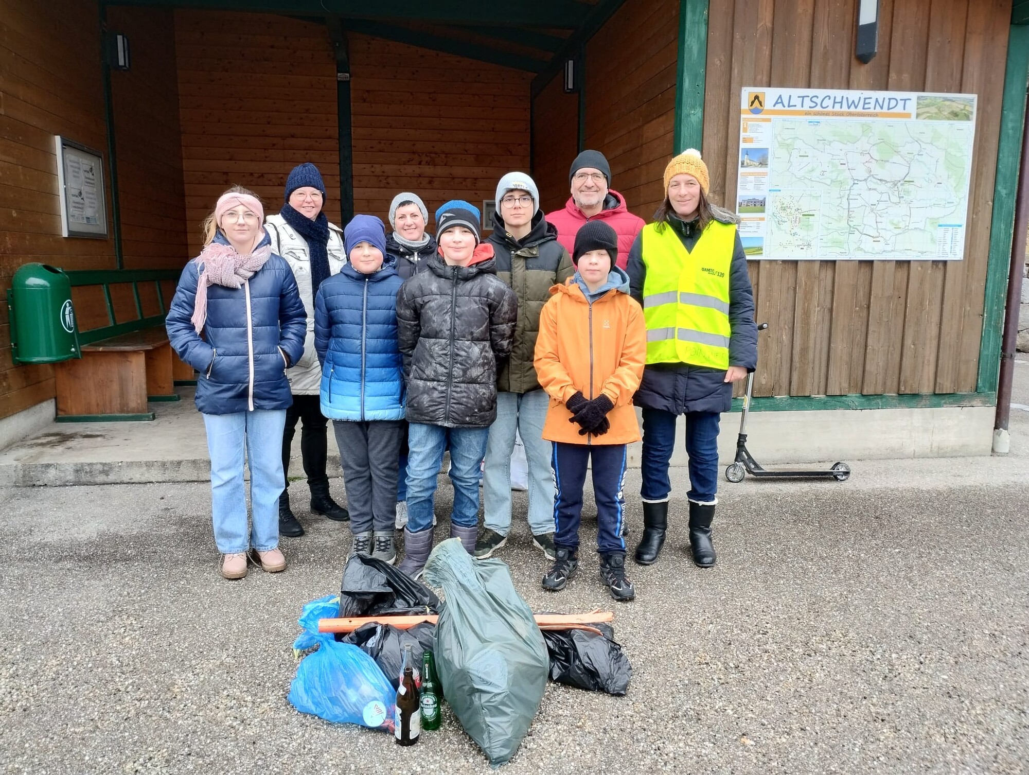 Müllsammelaktion Firmlinge 2024