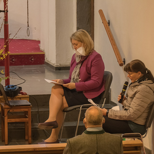 Palmsonntag Segnung der Palmzweige und Elementen für Kinder