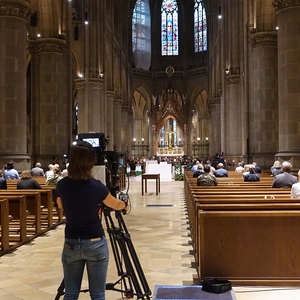 Generalprobe für den Rundfunkgottesdienst aus dem Mariendom Linz