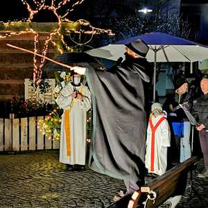 Familiengottesdienst auf der Dorfwiese