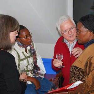 Vortrag von Magdalena Mhina und Helen Ngua 