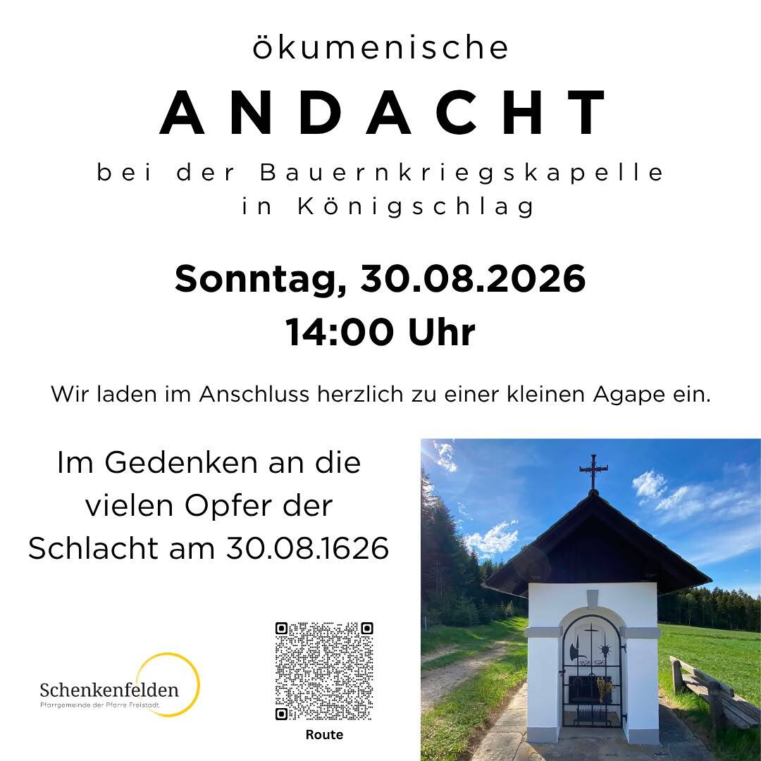 Gedenkfeier bei Bauernkriegskapelle