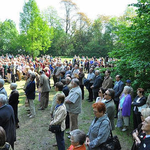 Gedenkfeier 200 Jahre Schlacht um Ebelsberg im Schloßpark