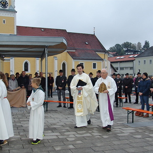 11. Oktober 2020 am Dorfplatz