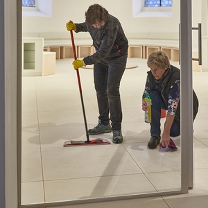 Großputz und Kirche einräumen