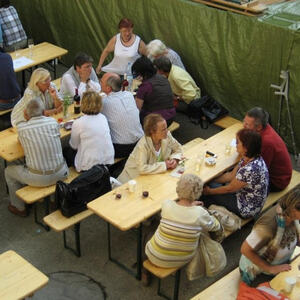 Weinkost des Eine-Welt-Kreises