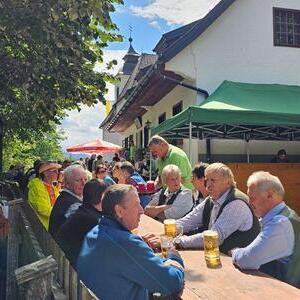 Für Speis und Trank ist bestens gesorgt