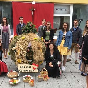 LJ Nußbach beim Erntedankfest 2020