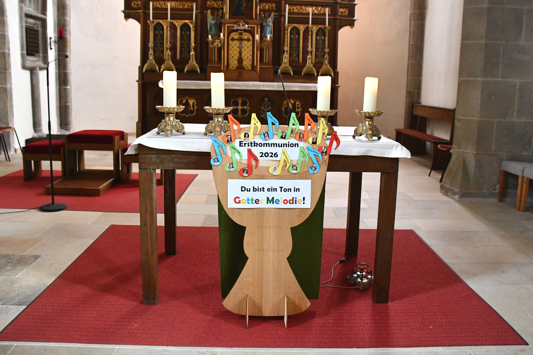 Vorstellung Erstkommunionkinder