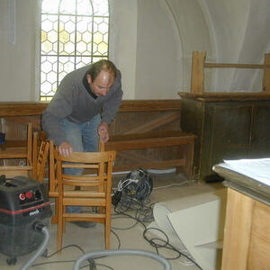 Außenrenovierung Pfarrkirche 2005