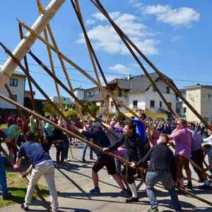 Maibaumsetzen: EIN FEST FÜR ALLE