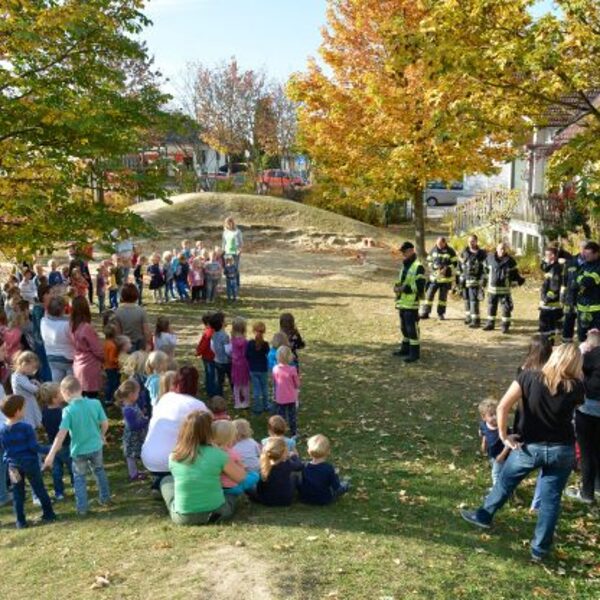 Feueralarm im Kindergarten