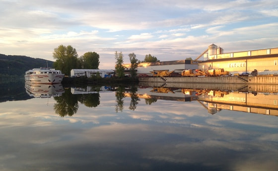 blue danube sunrise