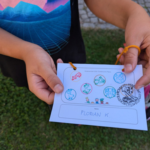 Stempelpass der Schatzsuche