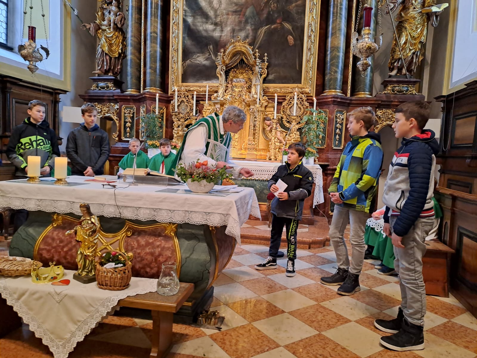 Ministrantinnenverabschiedung 2023