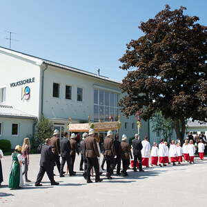 Fronleichnam 2015, Pfarre Neumarkt im Mühlkreis