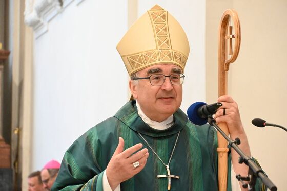 Der Grazer Bischof Wilhelm Krautwaschl bei seiner Predigt