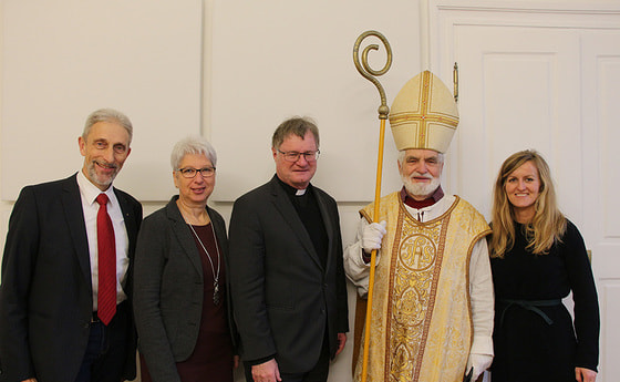 Fairer Nikolaus: Der Bischof beim Bischof