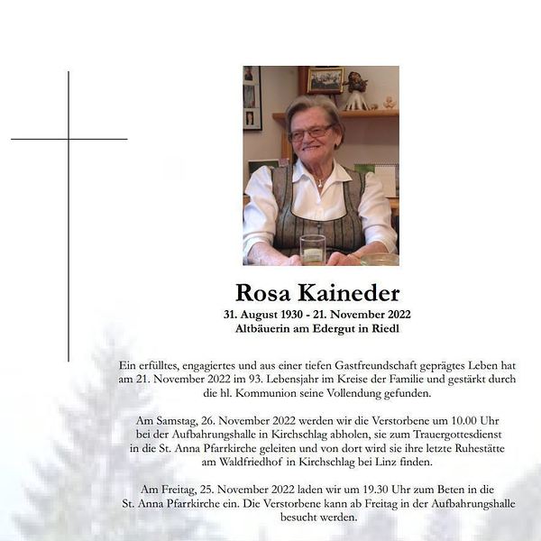 Kaineder Rosa