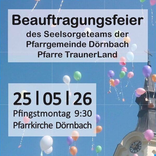 Beauftragungsfeier