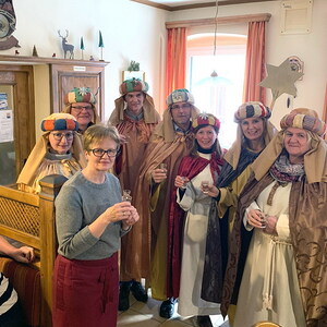 Sternsinger Gastspiel in Radmar in der Steiermark am 7. Jänner 2020