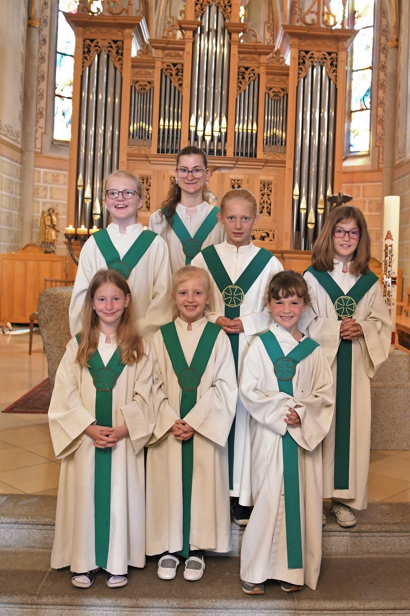 Vorstellung neue Ministrantinnen