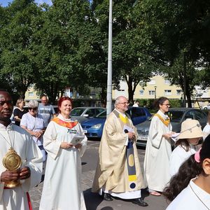 Fronleichnamsprozession der Pfarre St. Quirinus